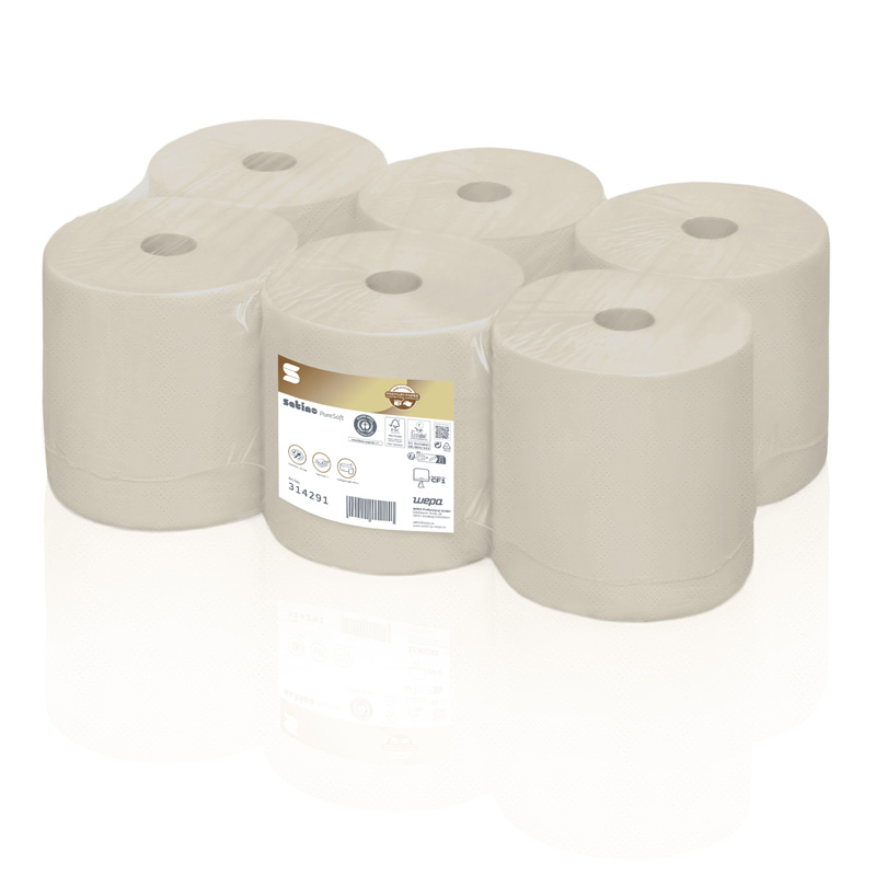 Midirollen PureSoft 150m 2 lagig - 6 Rollen (CF1)